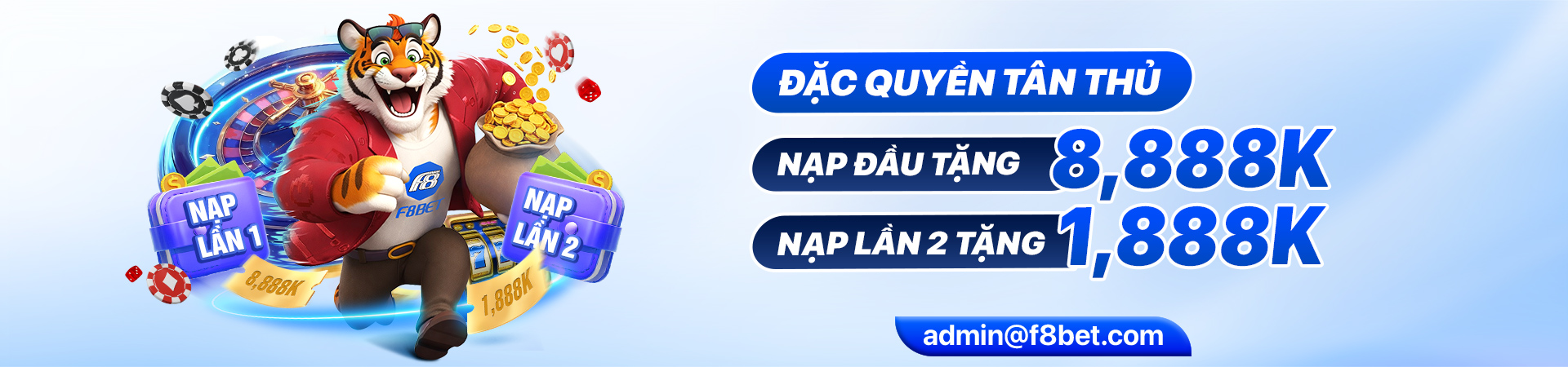 đặc quyền tân thủ nạp đầu tại f8bet
